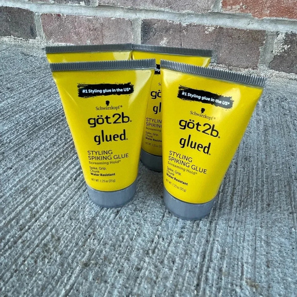 got2b Other - Got2B Glued Styling Spiking Glue Gel Hair Mens Womens Travel Size Henkel